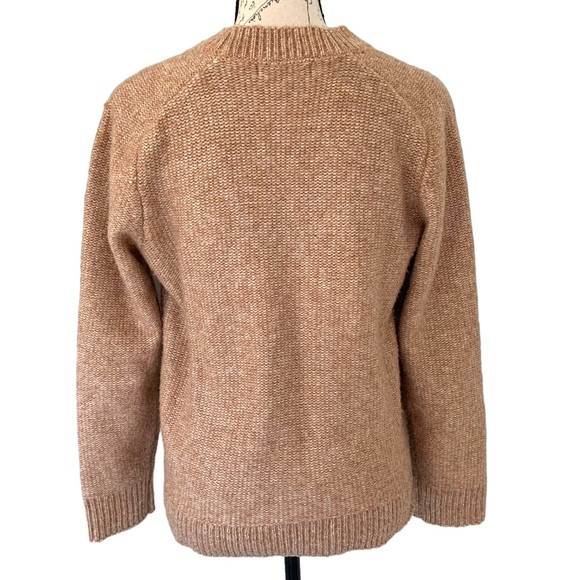 Banana Republic Knit Crew Neck Sweater Caramel Size XS - Picture 2 of 6